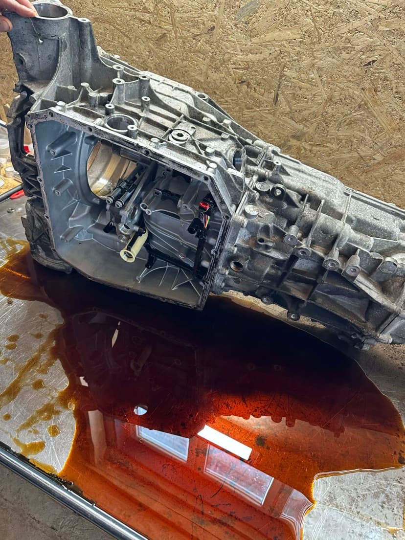 Naprawa skrzyni 0B5 S-Tronic - widok podczas regeneracji