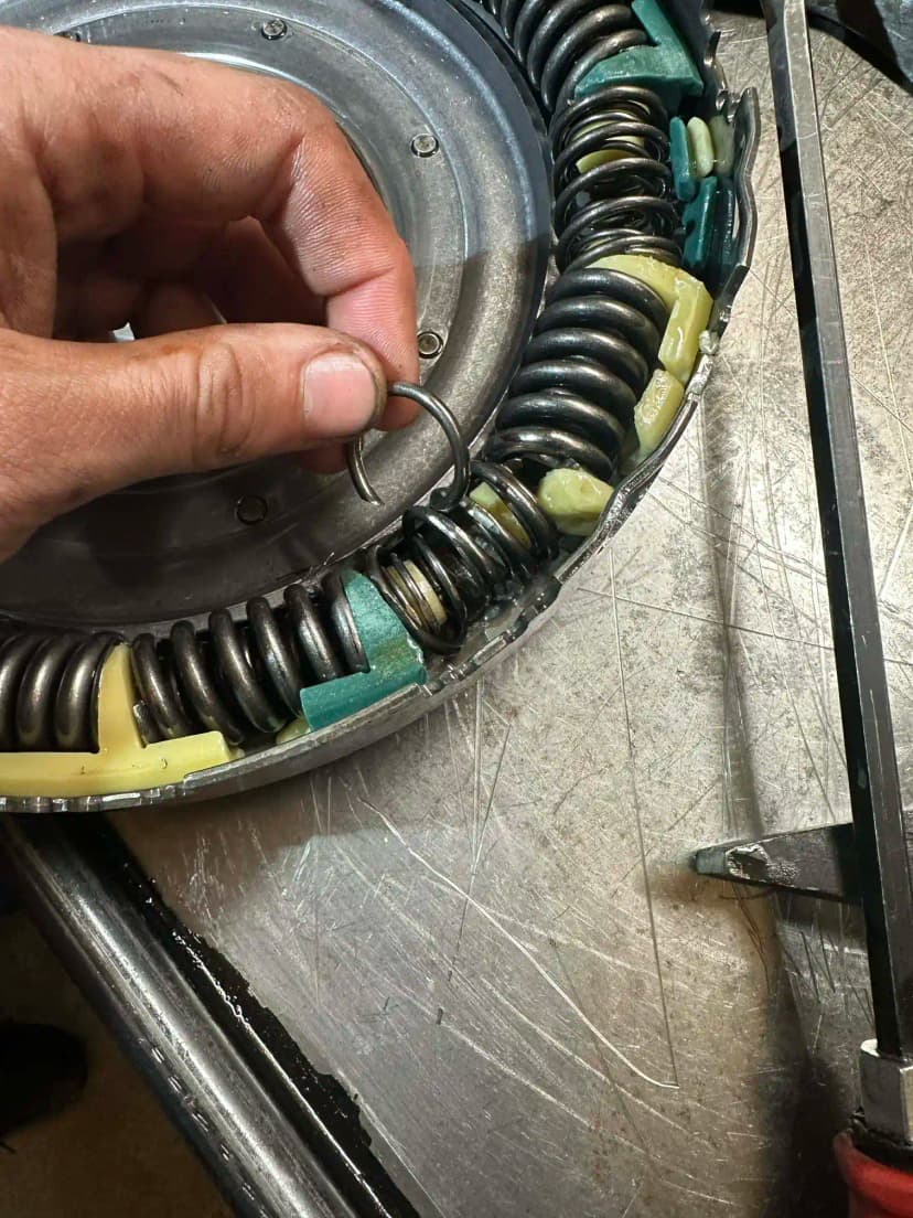 Skrzynia PowerShift Ford Volvo - inspekcja części