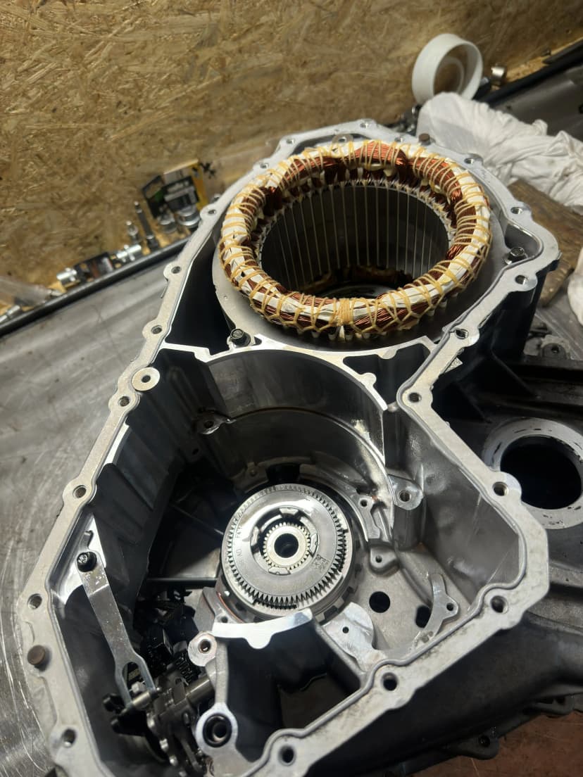 Skrzynia HF35 eCVT - rozebrany dyferencjał