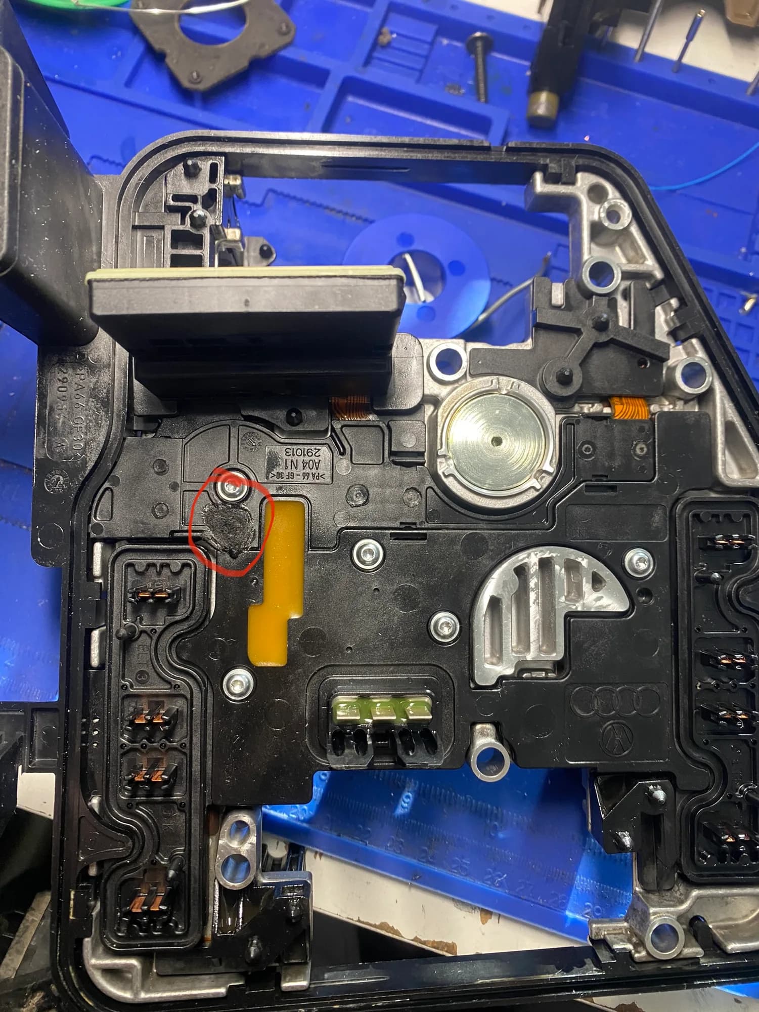 naprawa sterownika automatycznej skrzyni biegów 0AM927769D zdjęcie-1